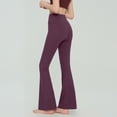 thumbnail image 4 of ZKunhua Yoga Pants Women Flare High Waist Bell Bottom Leggings Stretchy Flared Yoga Pants, 4 of 5