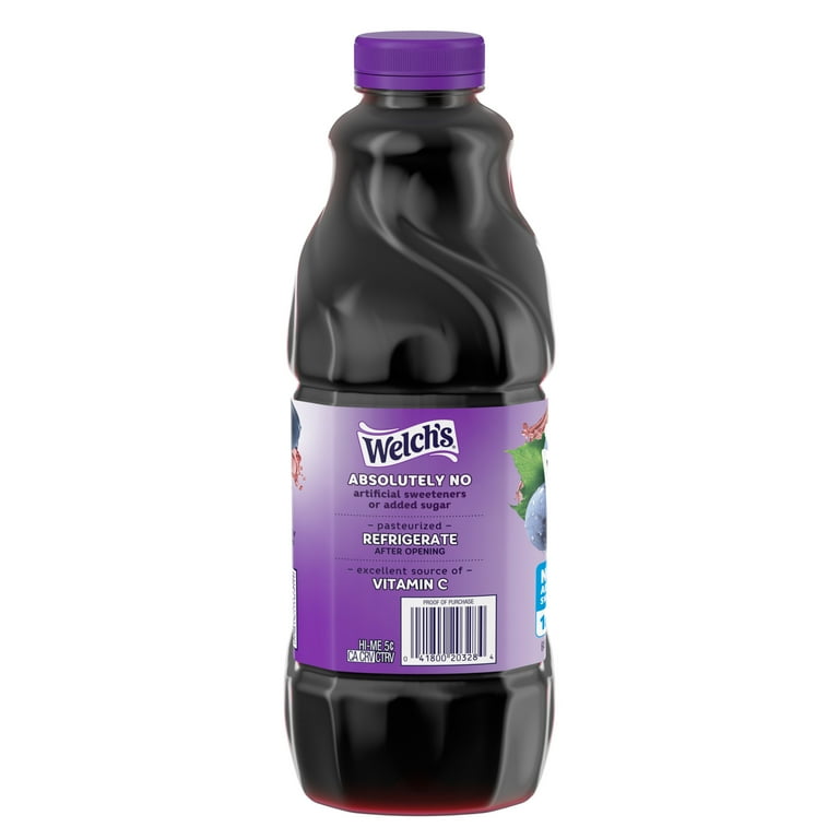Welch s Diet Concord Grape Fruit Juice Sugar Free 64 fl oz Bottle Walmart