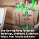 thumbnail image 5 of Glow Sticks Party Supplies Party Sticks, color verde, 20 cm, paquete de 100, 5 of 6