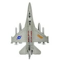 thumbnail image 3 of Master Toys & Novelties US Air Force USAF F-16 Falcon 6.5 Inch Replica Die Cast Toy - Grey, 3 of 3