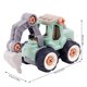 thumbnail image 5 of Niños Ingeniería Vehículos de construcción Modelo de camión de juguete desmontable Regalo portátil de aprendizaje temprano FleinngHoz JD709735744, 5 of 5