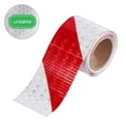thumbnail image 4 of KAKOWELY Car Safety Reflective Glow In The Dark Warning Tape Reflective Strip (3 Meters),118.11"X1.97"(LxW), 4 of 4