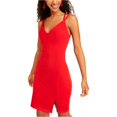 thumbnail image 1 of Sequin Hearts Womens Slim Bodycon Dress mediumred 11, 1 of 1