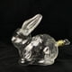 thumbnail image 1 of Decantador de animales Macarena Licorera cristal del zodiaco Tapón conejo, 1 of 7