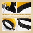 thumbnail image 3 of BlinkLLX 2 Pcs Safety Face Shield Mask Full Impact Clear Face Mask with Crown for Grinding Cutting Weed Whacking Construction (Yellow,Clear), 3 of 6