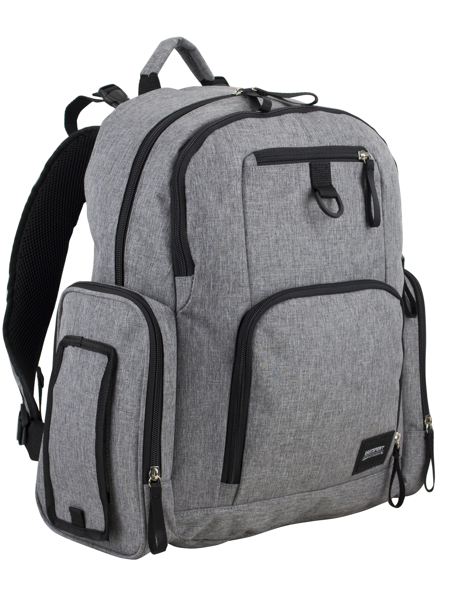 Eastsport Bond St. Large Backpack Diaper Bag, Gray photo 4