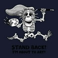 thumbnail image 3 of CafePress - Stand Back! Sweatshirt - Classic Crew Neck Sweatshirt, 3 of 4
