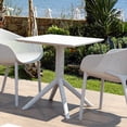 thumbnail image 4 of Sky Square Table 27 inch White, 4 of 6