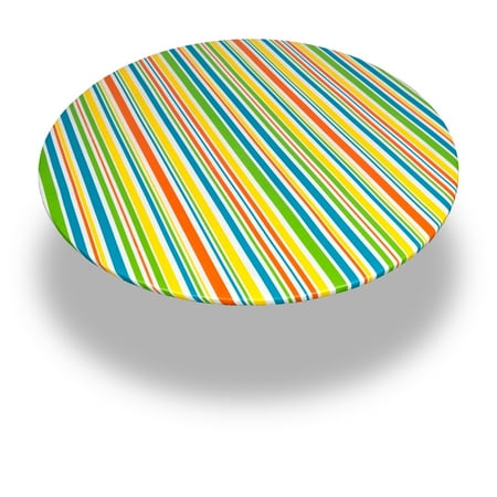 Sunshine 60 Inch Round Fitted Vinyl Tablecloth Com Sunshine 60 Inch Round Fitted Vinyl Tablecloth