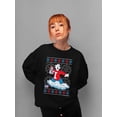 thumbnail image 2 of Snowy Cool Vibes - ICEE Bear Snowboarding Graphic Sweatshirt Women's, 2 of 4