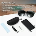 thumbnail image 7 of TINHAO Polarized Sunglasses Over Glasses for Women Men, Fit Over Glasses Sunglasses with Square Oversized UV Protection, 7 of 7