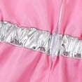thumbnail image 6 of Pandaie Kids Astronaut Romper Outfit Boy Girl 3Pcs Sets Funny Long Sleeve Fall Winter Jumpsuit Clothes Light Pink,8-10 Years, 6 of 7