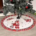thumbnail image 1 of Falda para árbol de Navidad, 120 cm, adorno navideño para decoración de fiestas navideñas, 1 unidad, 1 of 4