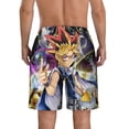 thumbnail image 4 of Yu-Gi-Oh Mens Swim Trunks Quick Dry Board Shorts with Mesh Lining Beach Shorts Swimwear Bathing Suits, 4 of 7