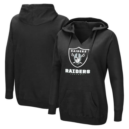 Women's Majestic Black Oakland Raiders Shape It Up Pullover (Best Selling Raiders Jersey)