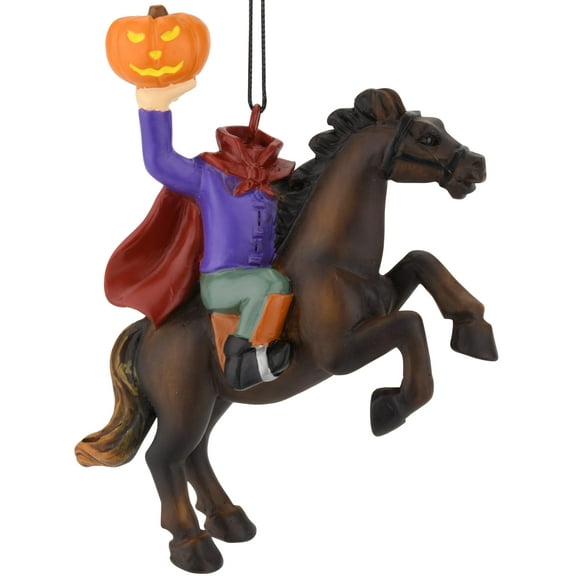 Tree Buddees Headless Horseman with Pumpkin Halloween/Christmas Ornaments