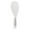 White, variant on Farfi Heat-Resistant Particles Surface Hanging Hole Rice Spoon Non-stick Rice Cooker Spoon Kitchen Tools (Orange)