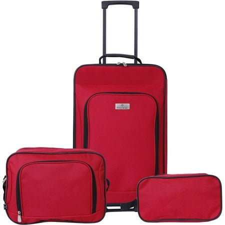 Protege 3-Piece Carry-On Luggage Set, Multiple Colors - www.bagsaleusa.com