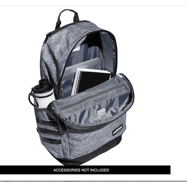adidas Classic 3S 4 Backpack, Jersey Onix Grey/Black, One Size - Walmart.com