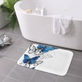 thumbnail image 6 of Kdxio Blue Flying Butterflies,16" x 24", Non-Slip Front Door Mats,Outdoor Welcome Mat Washable, 6 of 9