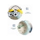 thumbnail image 3 of Kids Alarm Clock Owl with Night Light Silent Non Ticking Bedside Alarm Clock Loud Clock Analog Alarm Clock Battery Operated, 3 of 4
