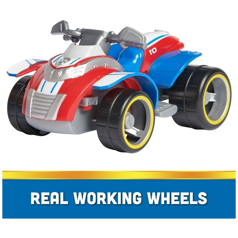 PAW Patrol, Ryder's ATV Vehicle with Figure, for Kids Ages and