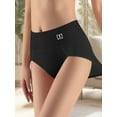 thumbnail image 3 of MEIYATING 5-Pack Women's High-Waist Briefs, Striped Comfortable Soft Panties, Elegant Style, Daily Essentials, 3 of 6