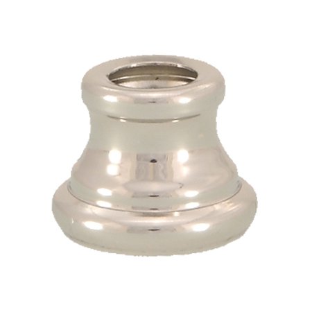 

B&P Lamp® Small Brass Neck W/Nickel Finish 11/16 Ht.