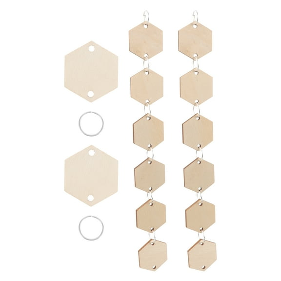 FRCOLOR  Hand-carved Hanging Tag Home Decoration Pendant Polished Pendants