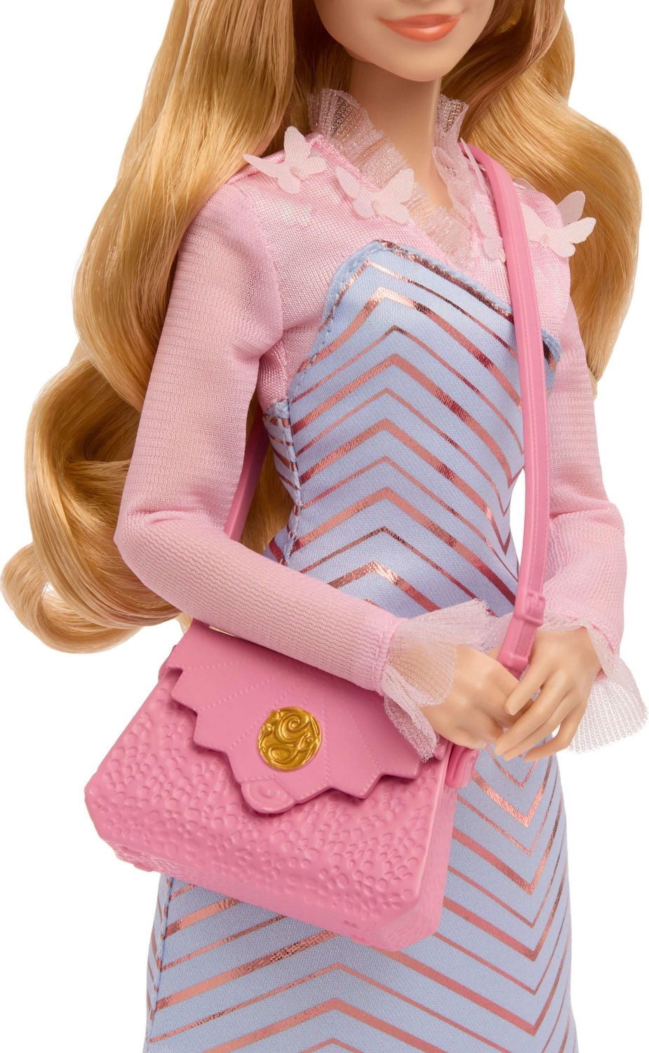 Universal Pictures’ Wicked Glinda at Shiz University Fashion Doll with Removable Fashions & Accessories