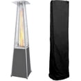 thumbnail image 1 of Heavy Duty Glass Tube Heater Cover - Waterproof Square Standing Patio Heater Protector For Outdoor Triangle Heater And Pyramid Torch, 1 of 4