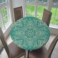 thumbnail image 6 of Menolana Table Protector Round Tablecloth 120cm/47inch Dia with Soft Backing, 6 of 8