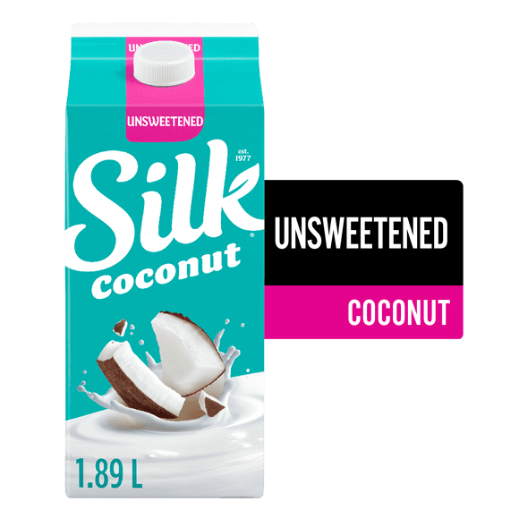 Boisson à la noix de coco Silk, non sucrée, originale, sans produits laitiers
