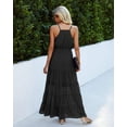 thumbnail image 3 of Vestido PRETTYGARDEN Maxi Negro Sin Mangas con Tirantes Espagueti XXL, 3 of 4