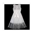 thumbnail image 4 of Girls Dress White Lace Tassel Hem Princess Party 4 Years, 4 of 9