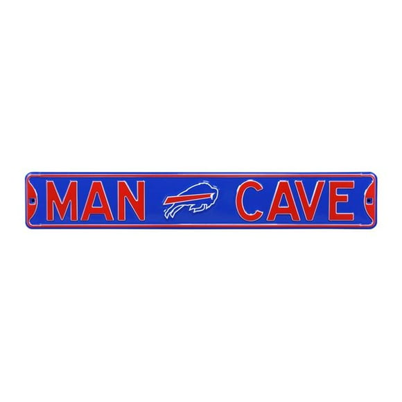 Authentic Street Signs 35074 Buffalo Bills Man Cave Street Sign