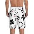 thumbnail image 2 of Balery Cute Cow and Milk Stains Men's Cotton Knit Pajama Shorts Waistband & Pockets,Short Pajama Pants-X-Large, 2 of 8