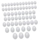 thumbnail image 5 of Huevos de Pascua Pintables Versátiles Suaves Blancos Sin Terminar Artesanía de Huevos de Espuma Manualidades 60 piezas mixtas, 5 of 7