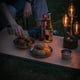 thumbnail image 4 of Plato de cena Juego de platos y tazones de acero inoxidable de 4 piezas Juego de platos de cena para acampar con bolsa de transporte para acampar al aire libre Senderismo Mochilero Picnics, 4 of 8