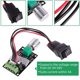 thumbnail image 2 of DC 6V 12V 24V 3A 80W Controlador de velocidad del motor de CC (PWM) Controlador de motor de CC de velocidad ajustable interruptor de marcha atrás para pequeños entusiastas del bricolaje Xemadio 221153, 2 of 9