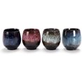thumbnail image 1 of Jianzhan Ceramic Teacup, Kung Fu Tea Set, Coffee cup，Yerba Mate Set - Ceramic Mate CupSet of 4 (4 colors), 1 of 5