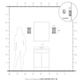 thumbnail image 4 of Livex Lighting - Grammercy - 1 Light ADA Wall Sconce in New Traditional Style -, 4 of 9