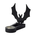 thumbnail image 2 of Uxgjfwu Halloween Candle Holder Stand, Bat Themed Desktop Pie Decoration for Spooky Holiday Decor, 2 of 5