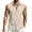 Beige, variant on Men's Cotton Linen Sleeveless Shirt Casual Button down Vest Top with Pocket Lightweight Breathable Summer Shirts Vacation Beach Tank Top Beige Size: S