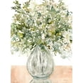 thumbnail image 2 of Robinson, Carol 19x24 White Modern Wood Framed Museum Art Print Titled - Display of Greens, 2 of 4