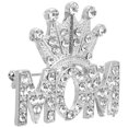 thumbnail image 3 of Broche de mamá, pin de corona, pin de solapa para ropa, regalo del Día de la Madre para mujeres, 3 of 8