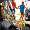 thumbnail image 3 of Uorisanigo Daisy Car Seat Towel Cover Front Car Seat Covers Universal Front Seat Cover Waterproof Soft Auto Seat Covers Anti-Slip Universal Fit for Auto Truck Van SUV, 3 of 6