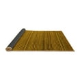 thumbnail image 2 of Ahgly Company Indoor Round Abstract Yellow Modern Area Rugs, 6' Round, 2 of 4