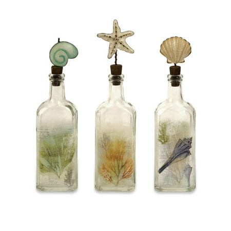 Set Of 40 Cape Cod Nautical Sea Shell Decorative Glass Bottles Extraordinary Decorative Glass Bottles With Stoppers Set Of 40 Cape Cod Nautical Sea Shell Decorative Glass Bottles Extraordinary Decorative Glass Bottles With Stoppers
