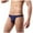 Dark Blue, variant on HUPOM Men'S Underwear Underwear For Men Pack Low waist Drop Waist Solid Thong Red M